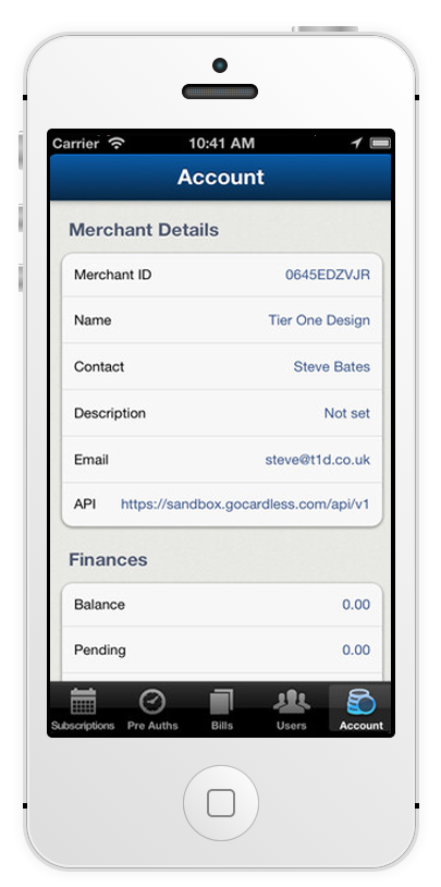 GoCardless Mobile App